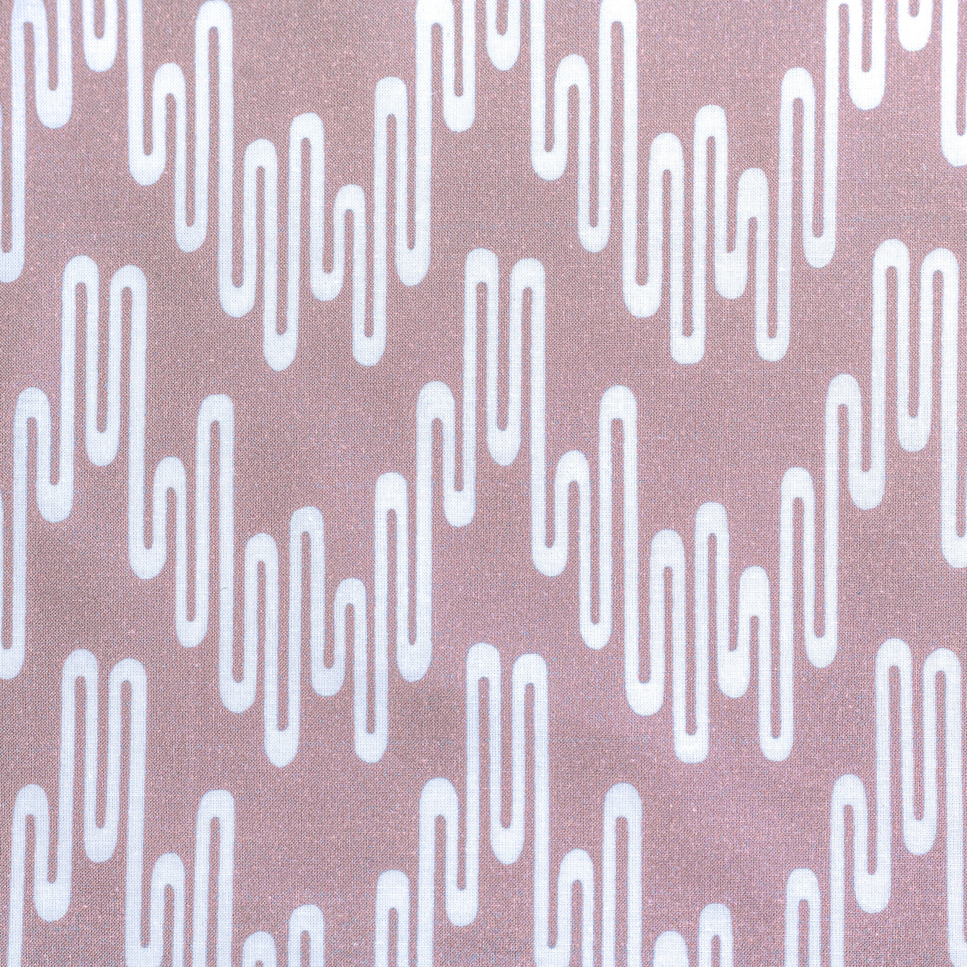 Geometric Print Fabric - Wavelength P102/210 Vervain/White