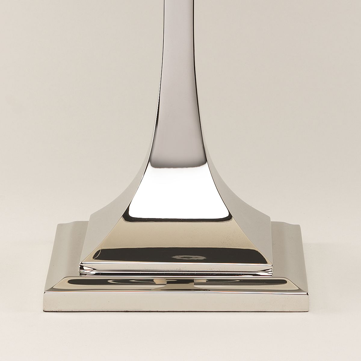 Arts & Crafts Table Lamp-Nickel-Detail | Nicholas Engert Interiors