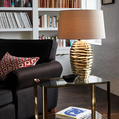 Bologna Brass Table Lamp-Context | Nicholas Engert Interiors