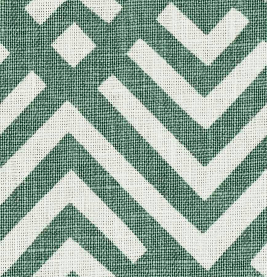 Printed Geometric Fabric - Tanvi - Laurel | Nicholas Engert Interiors