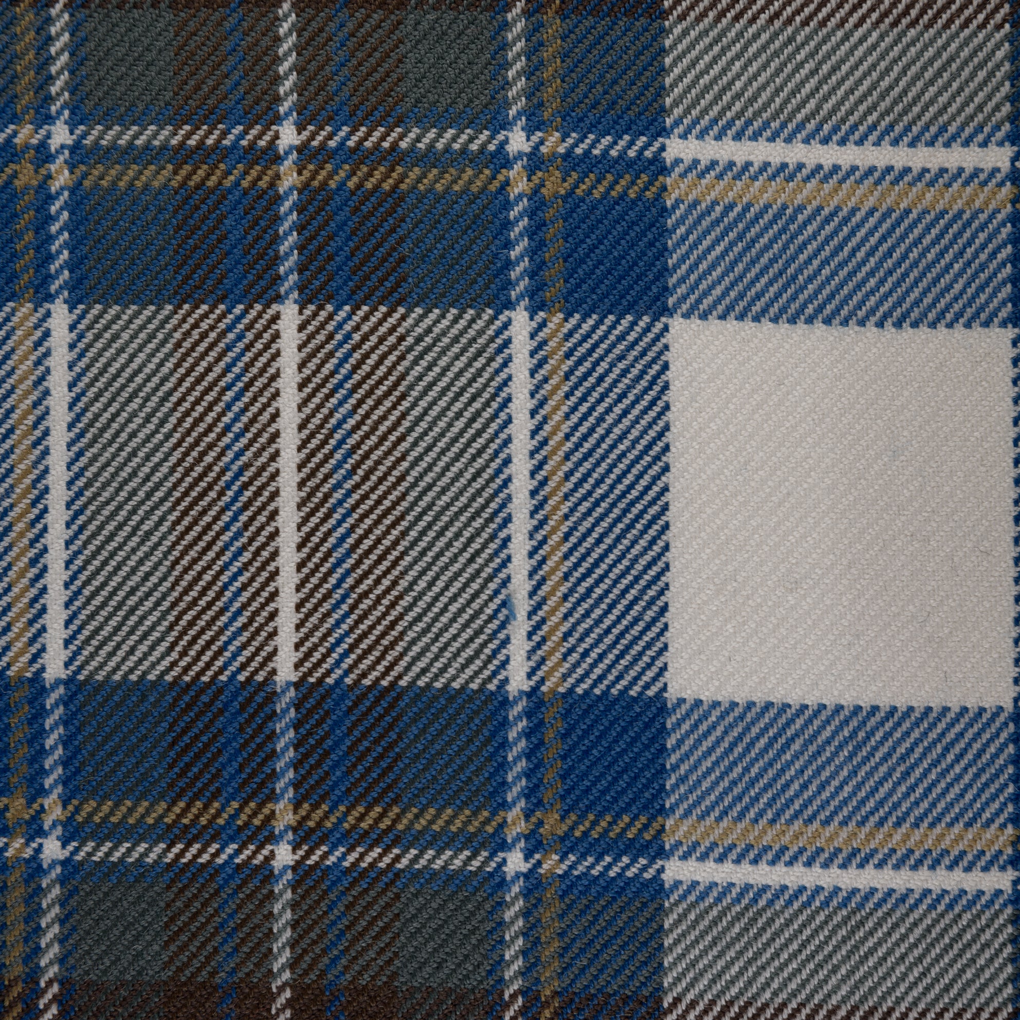 Tartan Fabric - Stewart Blue Dress Muted | Nicholas Engert Interiors