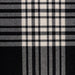 Tartan Fabric - Menzies Black-White