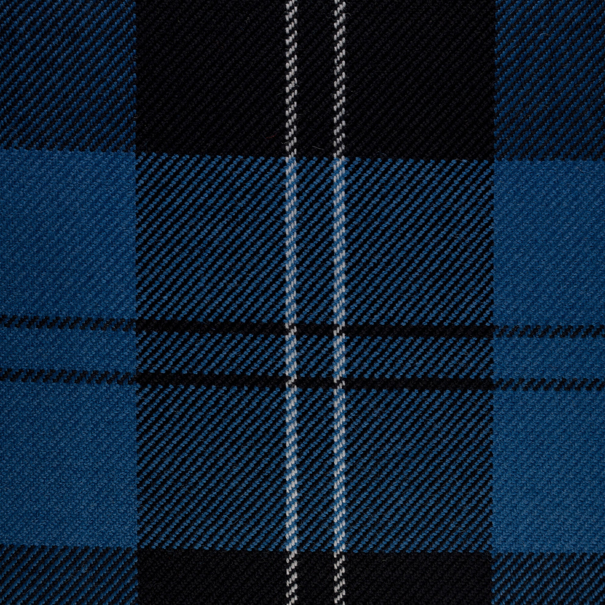 Tartan Fabric - Ramsay Blue-Modern