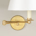 Cromer Swing Arm Wall Light - Brass - Detail | Nicholas Engert Interiors