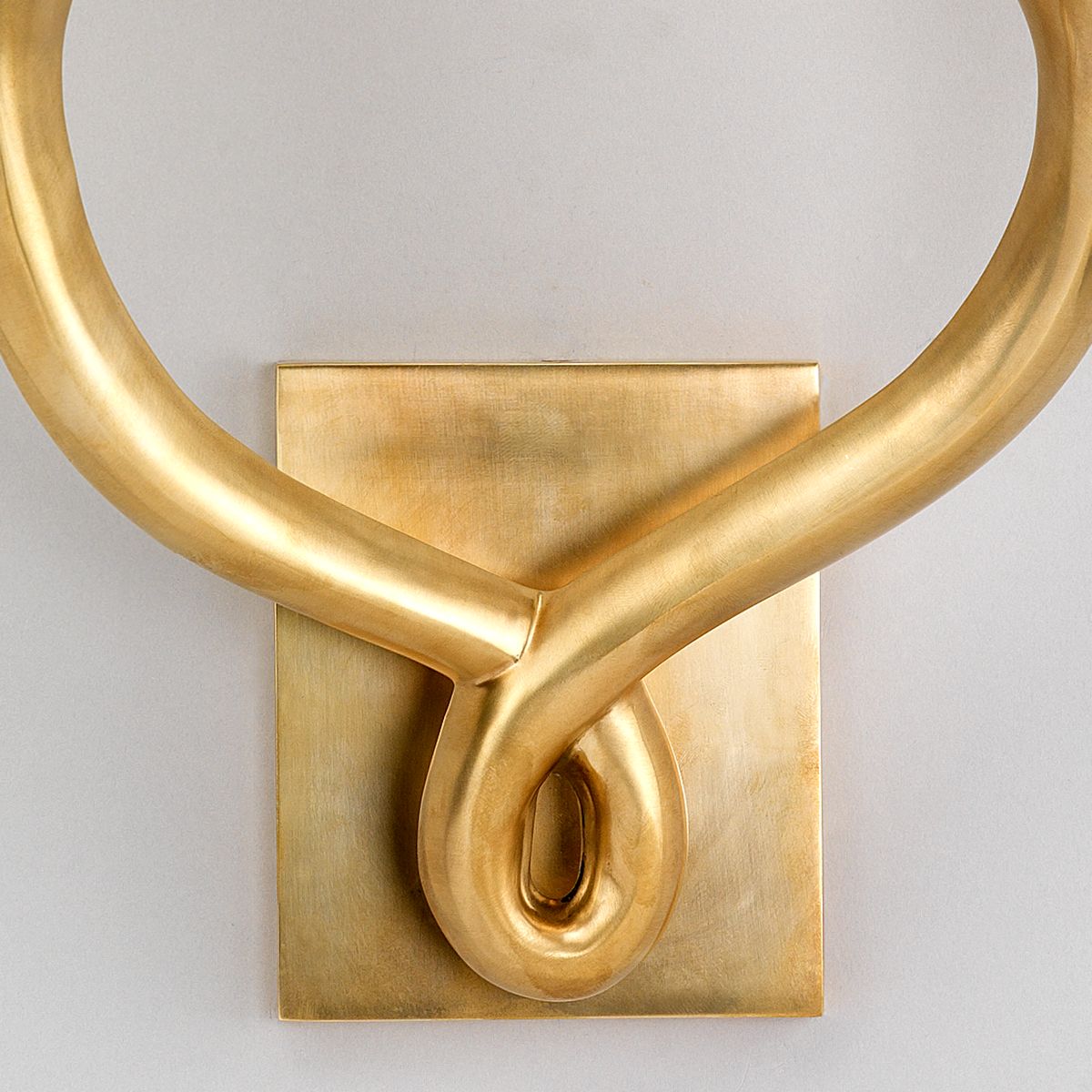 Holt Knot Wall Light-Brass-Detail | Nicholas Engert Interiors