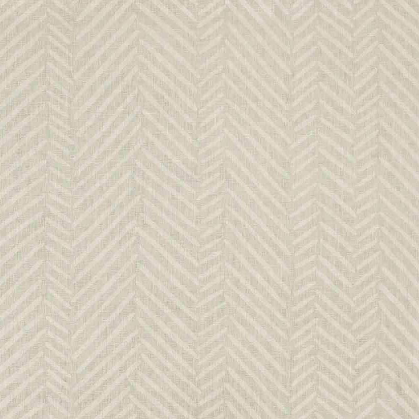Printed Geometric Fabric - Ziggy - Linen | Nicholas Engert Interiors