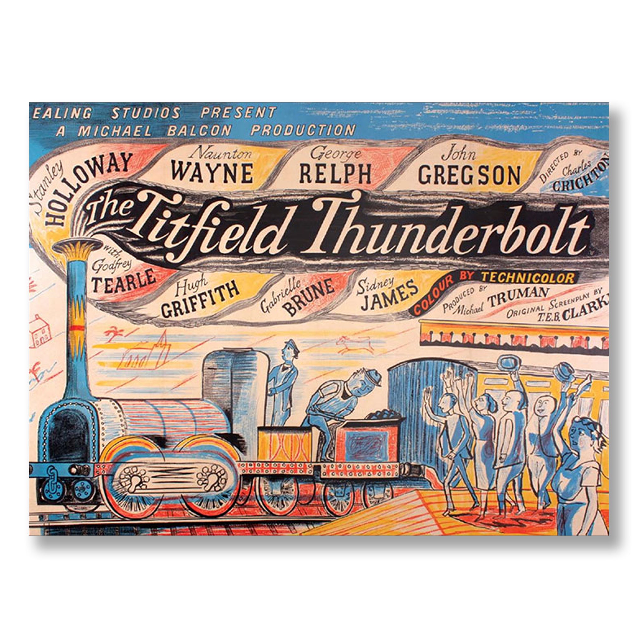 The Titfield Thunderbolt by Edward Bawden