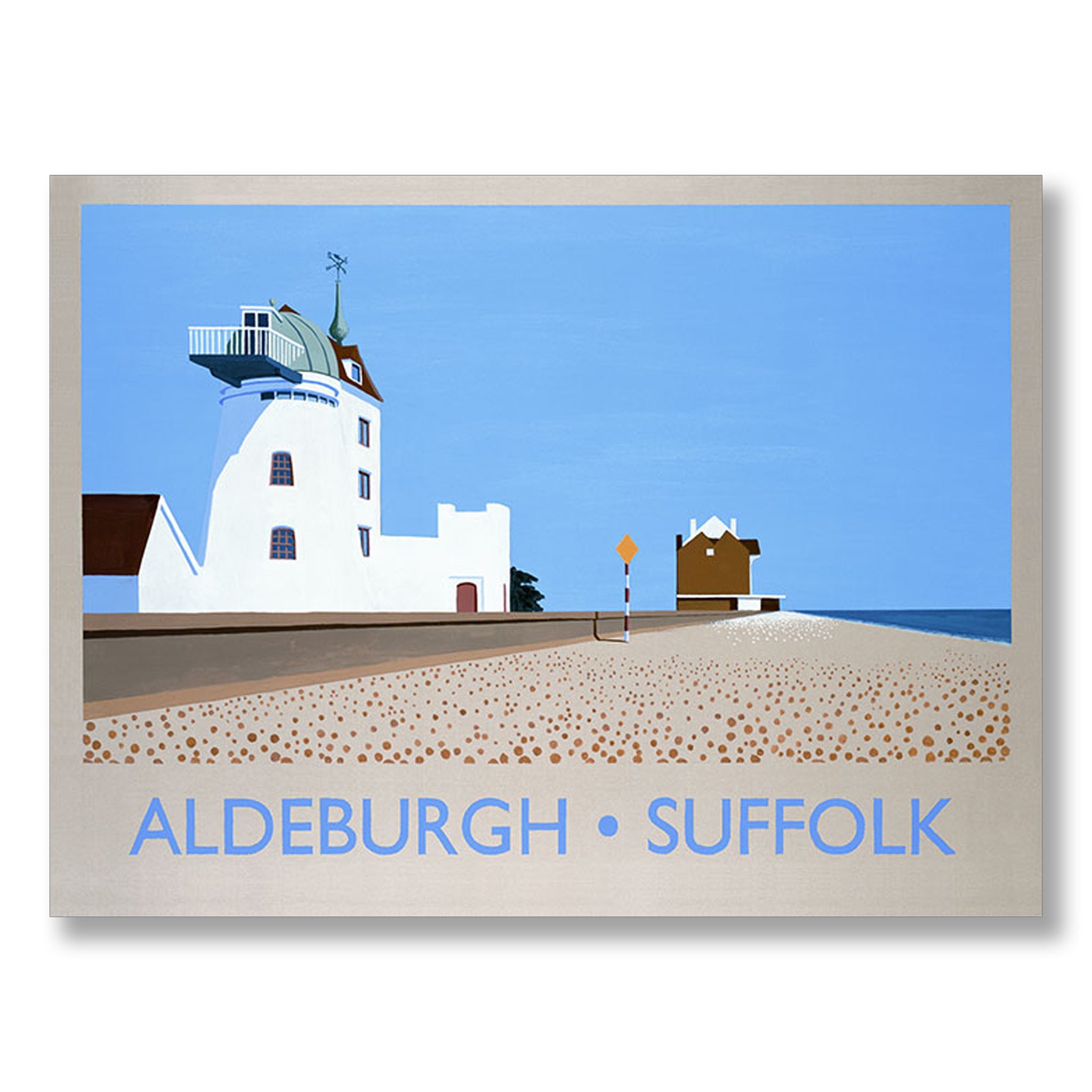 Aldeburgh Suffolk by David Kirk