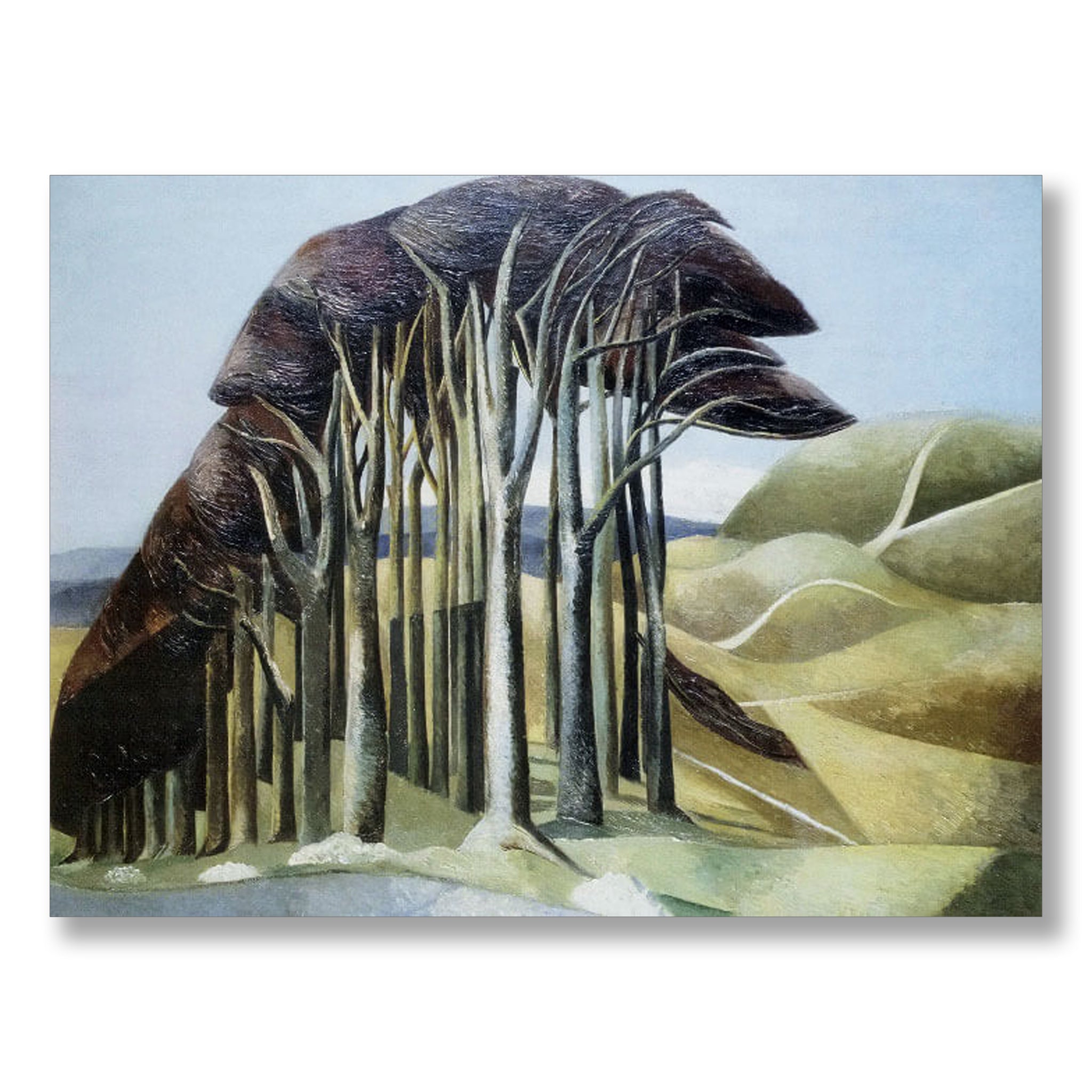 Wood on the Downs by Paul Nash