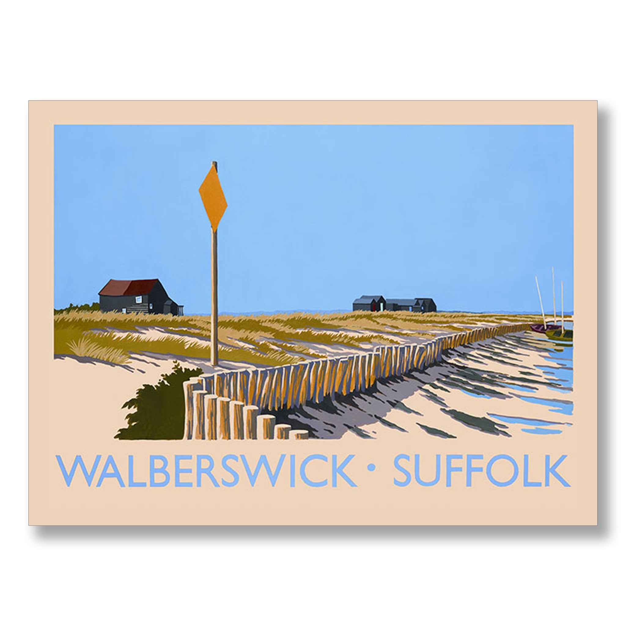 Walberswick, Suffolk by David Kirk
