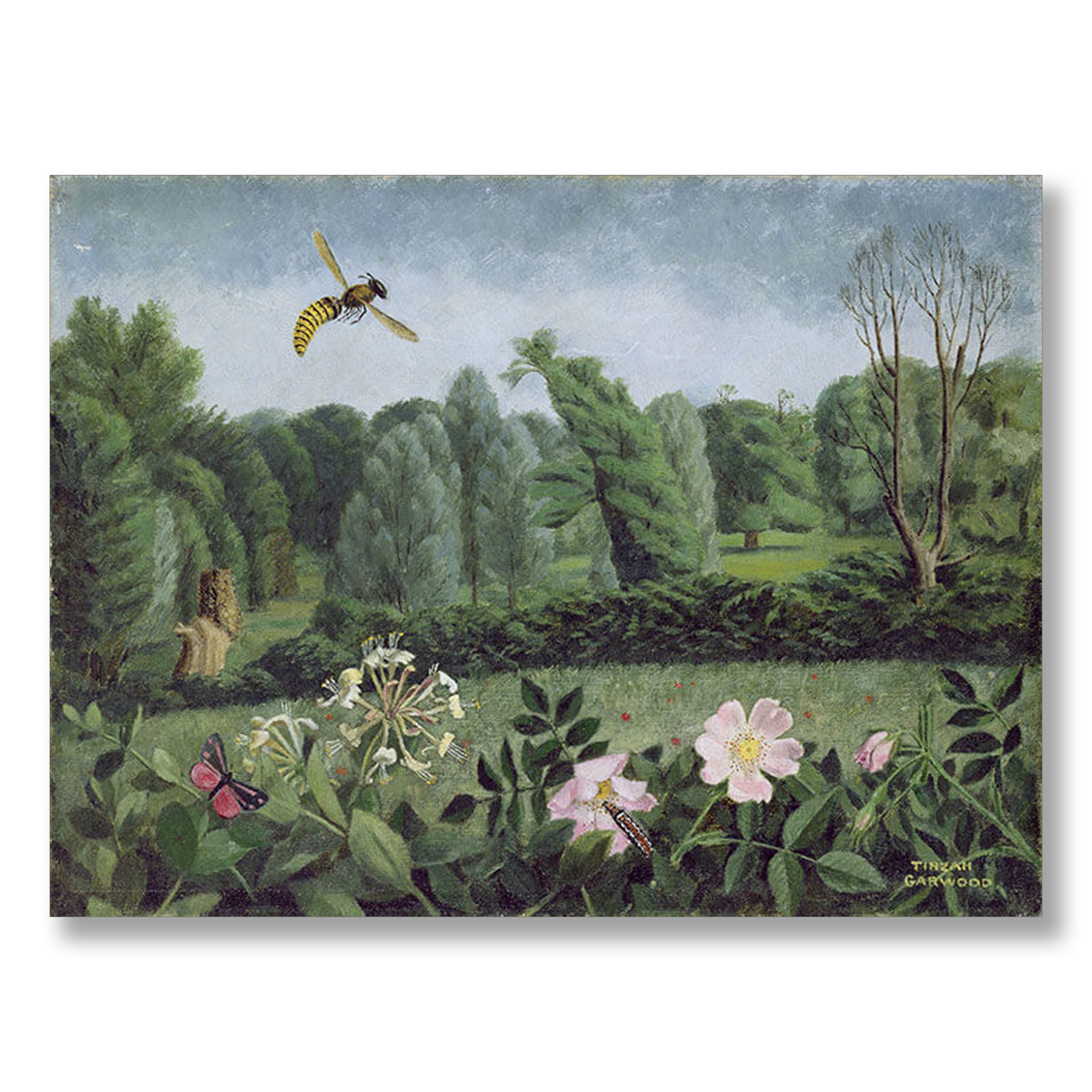 Hornet & Wild Rose by Tirzah Ravilious