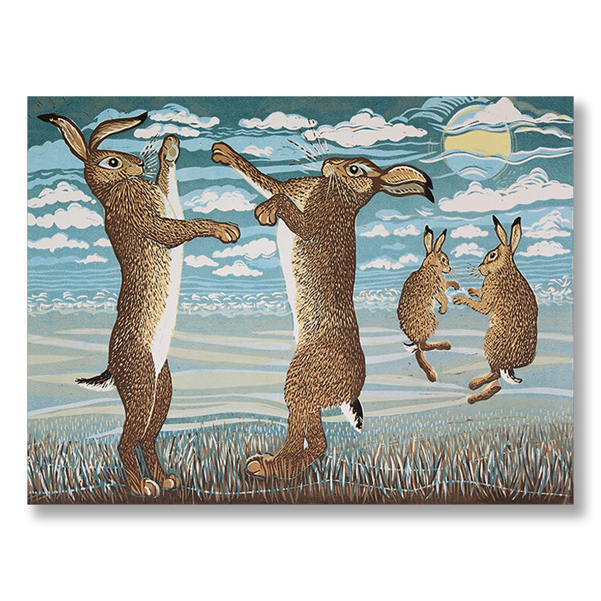 March Hares by Linda Richardson