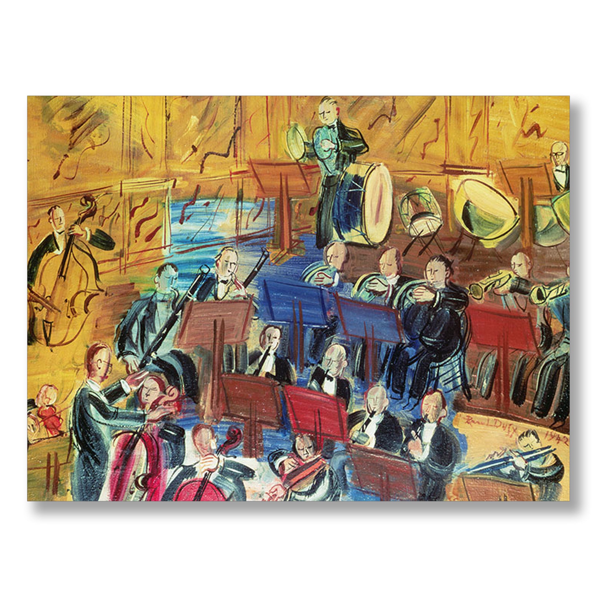 Orchestra by Raoul Dufy