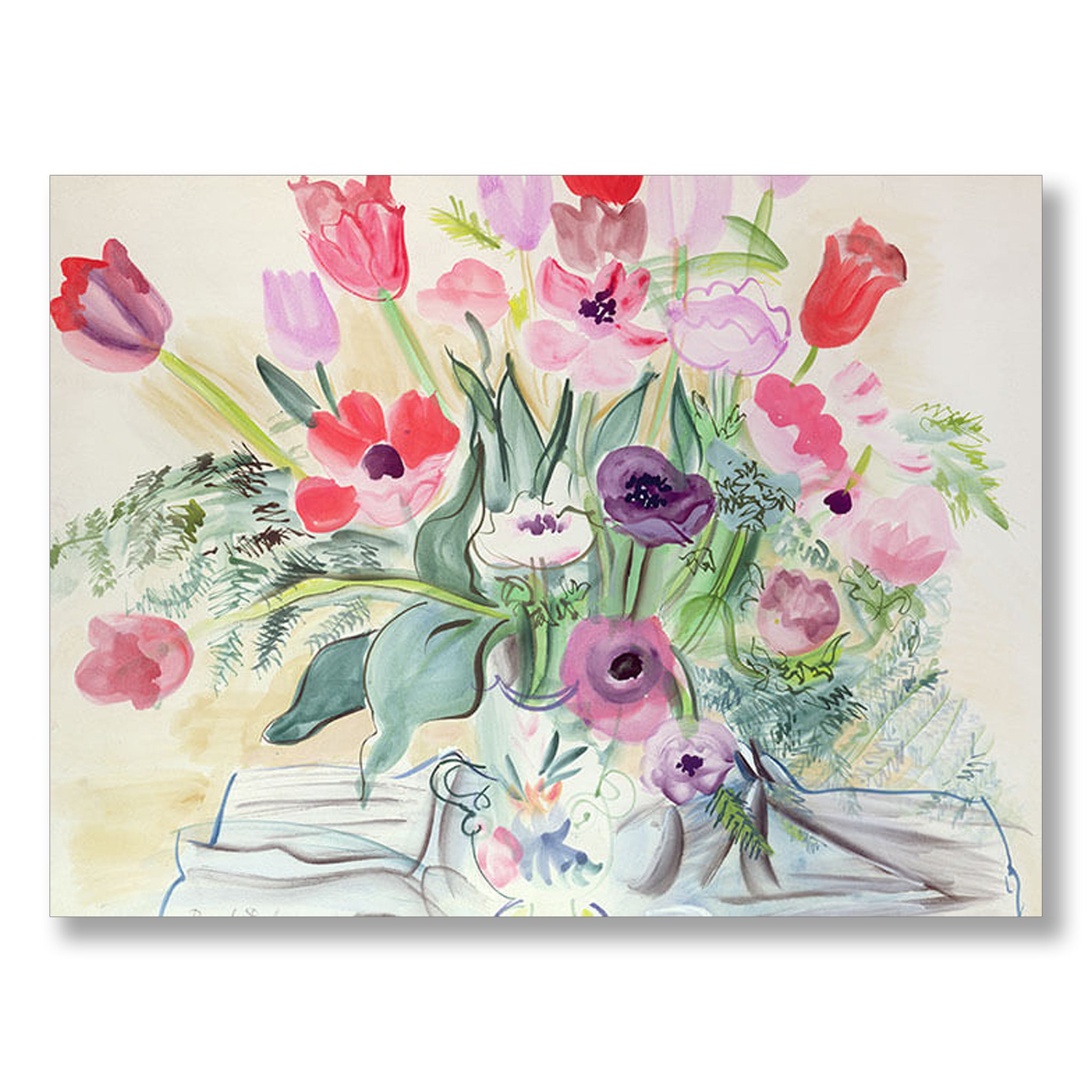 Anemones 1942 by Raoul Dufy