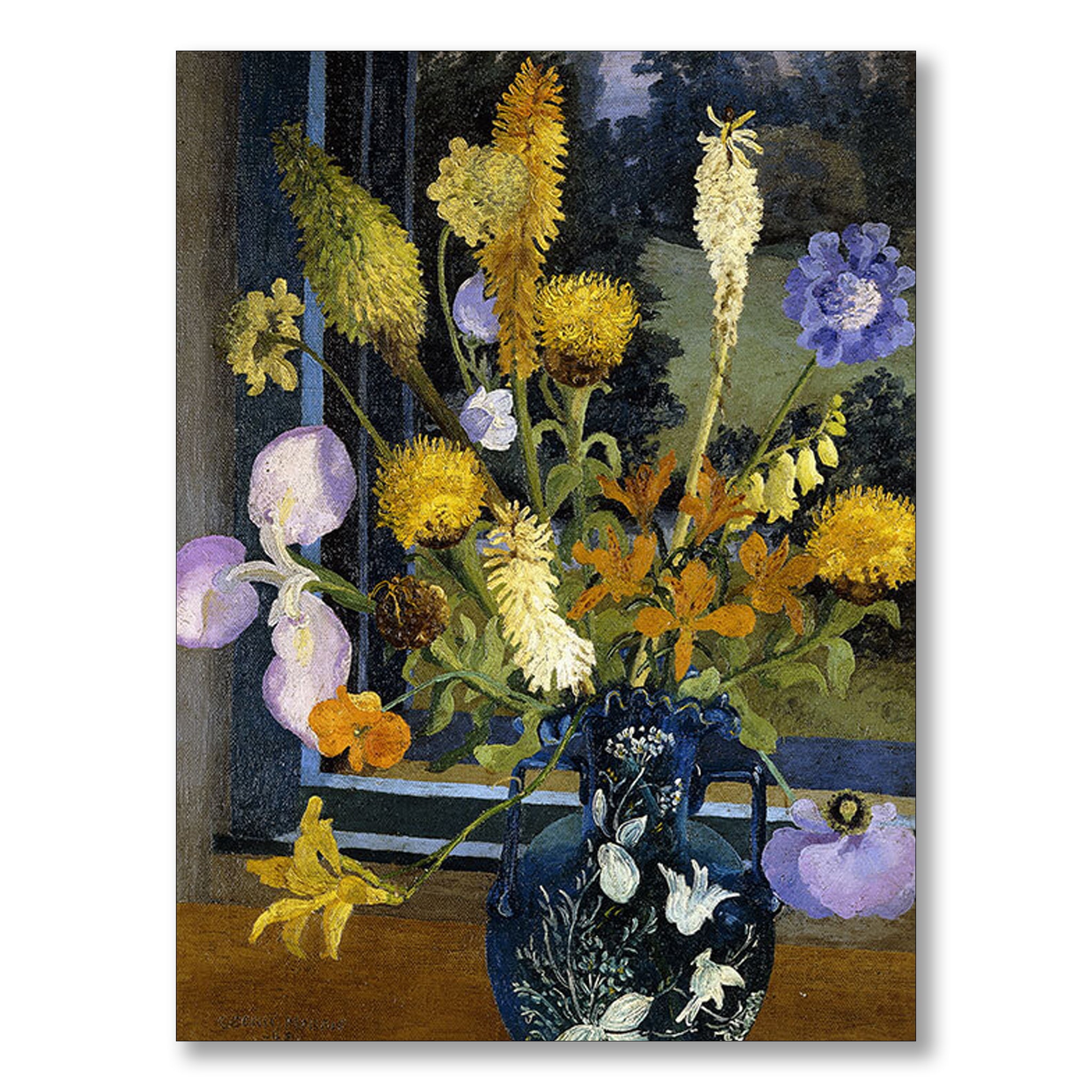 Flowers in Feering 1943 by Cedric Morris | Nicholas Engert Interiors