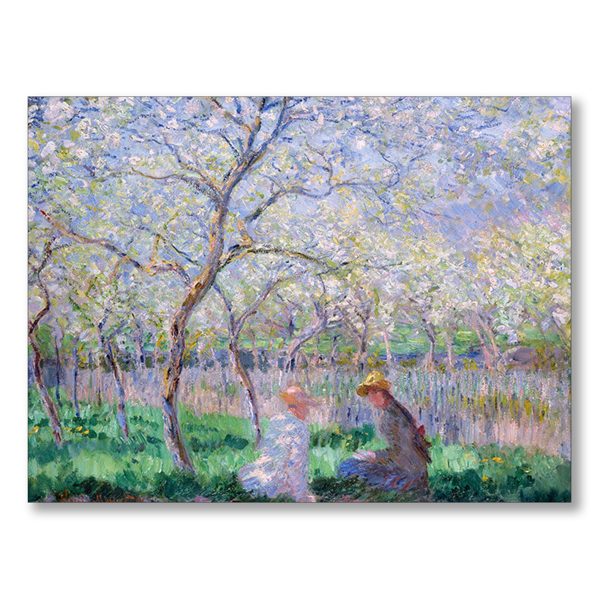 Claude Monet Spring Paintings Claude Monet Painting Spring Giverny